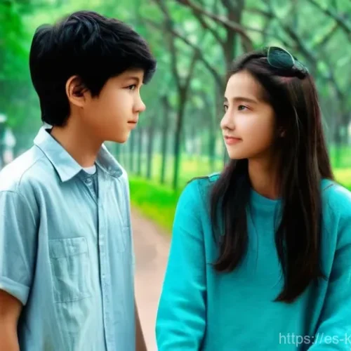 Home 11 김범수 보고싶다 드라마 인기 이유 - **Prompt 1: Innocent First Love Amidst a Looming Storm**
"A heartwarming and slightly melancholi...